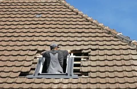 Pose de velux - Courbeveille